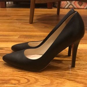 Matte Black Cole Haan heels